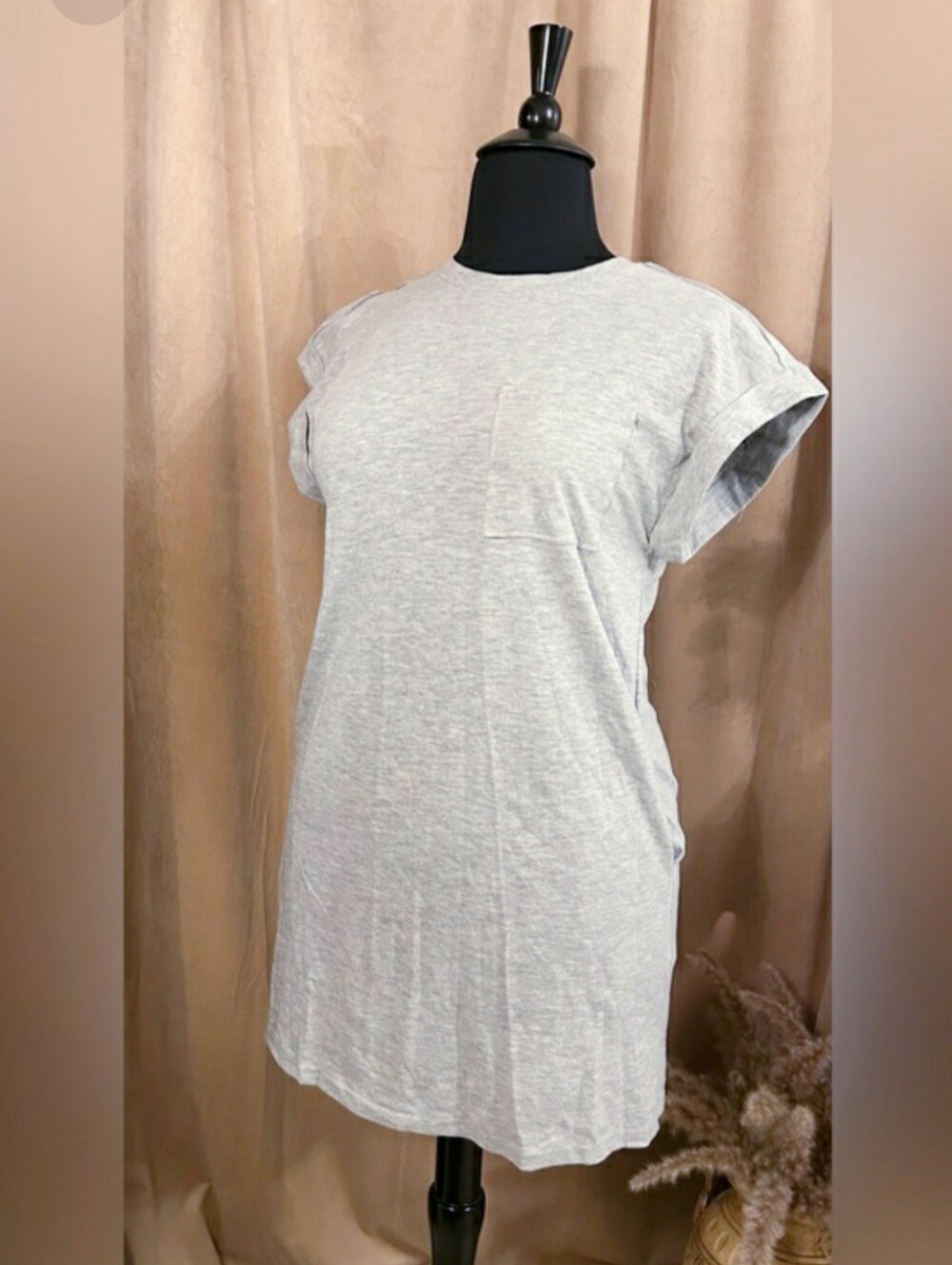 NEW IN TEE POCKETED DRESS